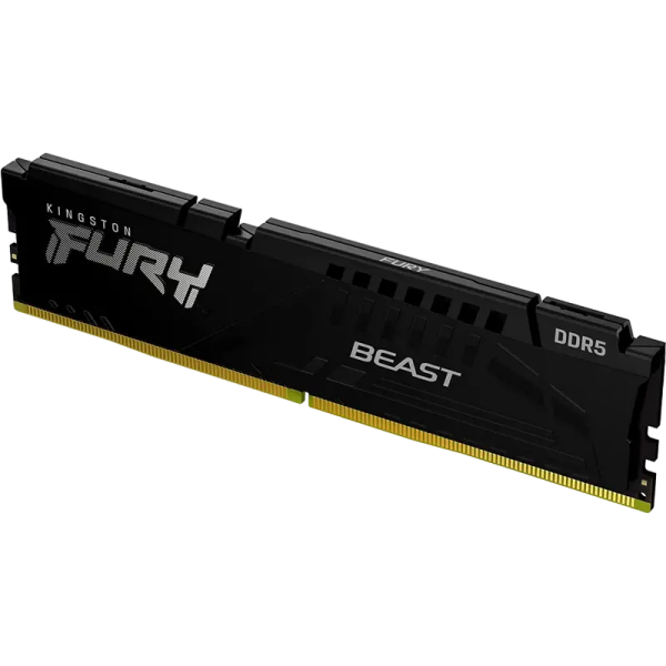 Оперативная память Kingston FURY Beast FURY Beast 16 ГБ Чёрный - DDR5 SDRAM | 5600 МГц | 1x 16 ГБ Оперативная память Kingston FURY Beast FURY Beast 16 ГБ Чёрный - DDR5 SDRAM | 5600 МГц | 1x 16 ГБ