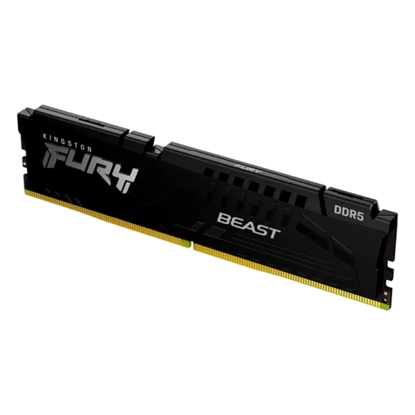 Memorie RAM Kingston FURY Beast FURY Beast 32GB Negru - DDR5 SDRAM | 6400 MHz | 1x 32GB Memorie RAM Kingston FURY Beast FURY Beast 32GB Negru - DDR5 SDRAM | 6400 MHz | 1x 32GB