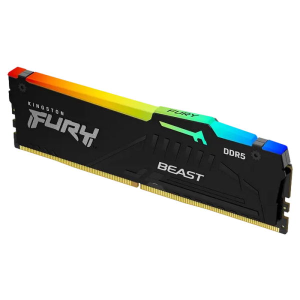 Оперативная память Kingston FURY Beast RGB FURY Beast RGB 32 ГБ Чёрный - DDR5 SDRAM | 6000 МГц | 1x 32 ГБ Оперативная память Kingston FURY Beast RGB FURY Beast RGB 32 ГБ Чёрный - DDR5 SDRAM | 6000 МГц | 1x 32 ГБ