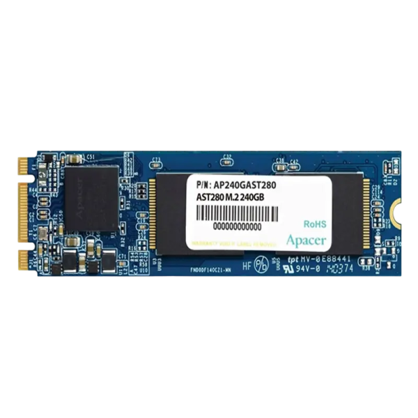 Накопитель SSD Apacer AST280 240 ГБ - M.2 NVMe | SATA III | 495 МБ/с Накопитель SSD Apacer AST280 240 ГБ - M.2 NVMe | SATA III | 495 МБ/с