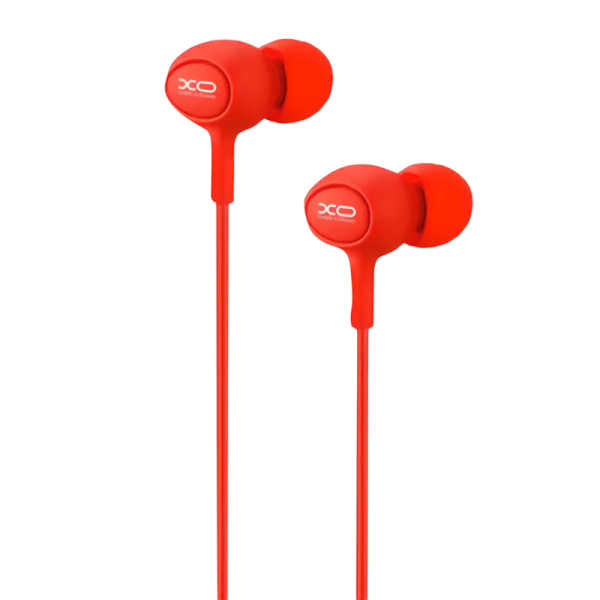 Căști XO S6 Candy music Roșu - Cu fir | 20 Hz - 20000 Hz Căști XO S6 Candy music Roșu - Cu fir | 20 Hz - 20000 Hz