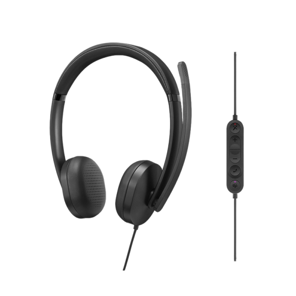 Гарнитура для компьютера Lenovo Headset 5000 Чёрный - Проводной аналоговый | 20 Гц - 20000 Гц Гарнитура для компьютера Lenovo Headset 5000 Чёрный - Проводной аналоговый | 20 Гц - 20000 Гц