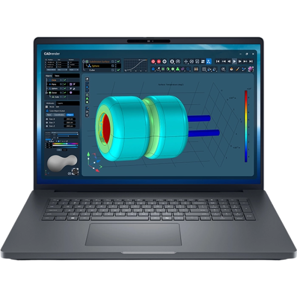 Ноутбук для бизнеса DELL Pro Max 18 Plus MB18250 Magnetite - 18" | IPS | 120 Гц | 32 ГБ | 1 ТБ | Intel Core Ultra 7 265HX | NVIDIA RTX Pro 2000 | 8 Гб GDDR7 Ноутбук для бизнеса DELL Pro Max 18 Plus MB18250 Magnetite - 18" | IPS | 120 Гц | 32 ГБ | 1 ТБ | Intel Core Ultra 7 265HX | NVIDIA RTX Pro 2000 | 8 Гб GDDR7