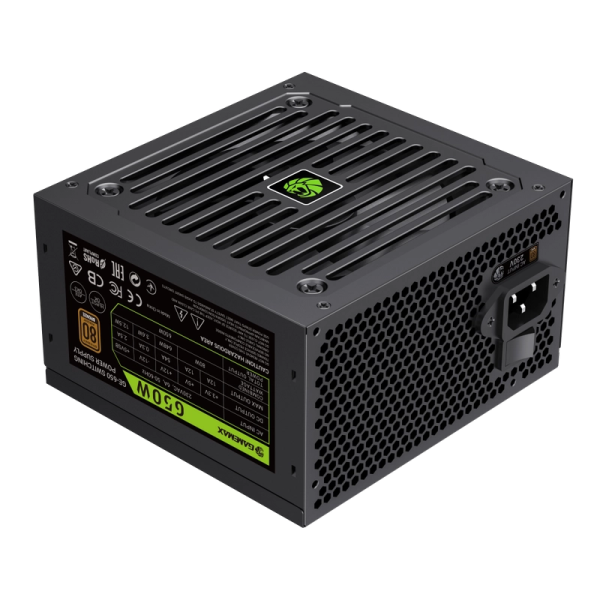 Блок питания для компьютеров Gamemax GE-650 ATX Черный - 650 W | ATX | 120 мм Блок питания для компьютеров Gamemax GE-650 ATX Черный - 650 W | ATX | 120 мм