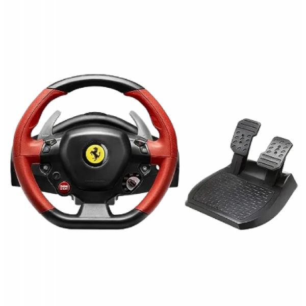Игровой руль Thrustmaster Ferrari 458 Spider, Черный/Красный Игровой руль Thrustmaster Ferrari 458 Spider, Черный/Красный