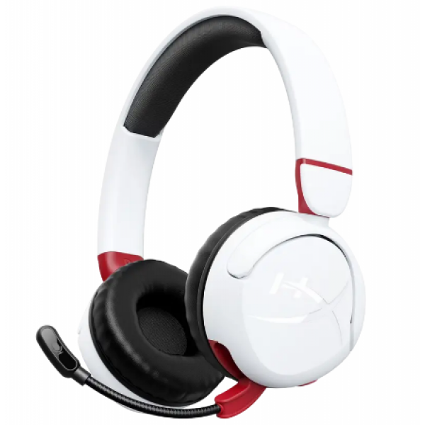 Căști gaming HyperX Cloud Mini, Fără fir, Alb