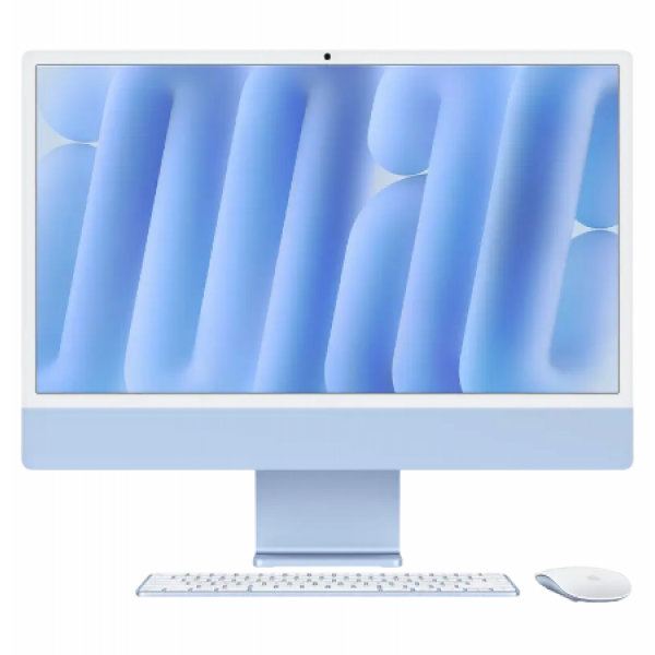 Моноблок Apple iMac A3247, 24", M4 with 8-core CPU and 8-core GPU, 16Гб/256Гб, macOS Sequoia, Синий Моноблок Apple iMac A3247, 24", M4 with 8-core CPU and 8-core GPU, 16Гб/256Гб, macOS Sequoia, Синий