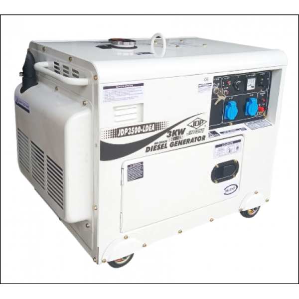 DIESEL GENERATOR JDP3500-LDEA/230V/SINGLE PHASE/ATS - Silent Type, Air-cooled