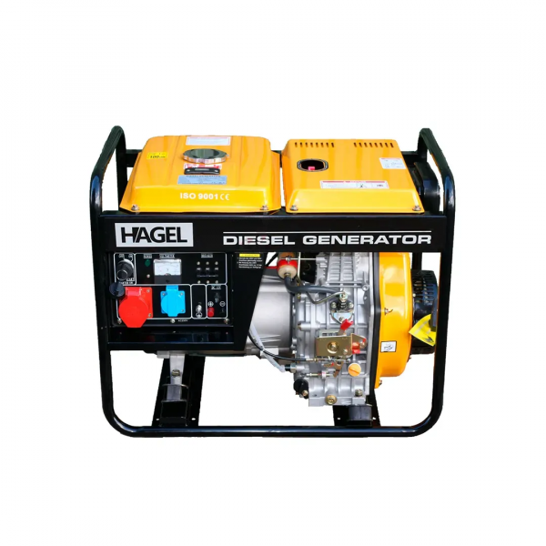 Генератор + ATS HAGEL 8000CLE-3 дизель 6.5 кВт 220 - 380 В