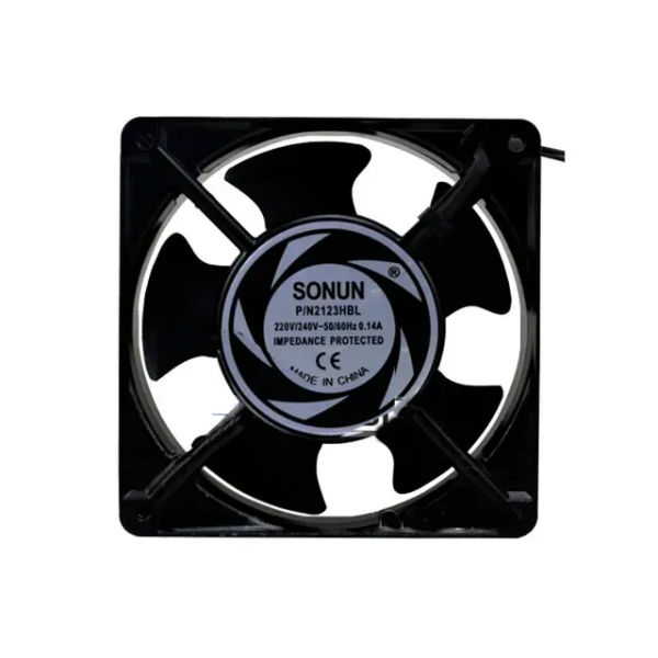Ventilator culer KASAN 2123HBL 30.8 W 12 V AC 130 m3/h 2600 rot/min