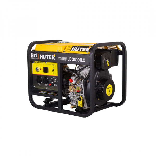 Генератор LDG 5000LX Дизель 3 кВт 220 - 240 В Huter Генератор LDG 5000LX Дизель 3 кВт 220 - 240 В Huter