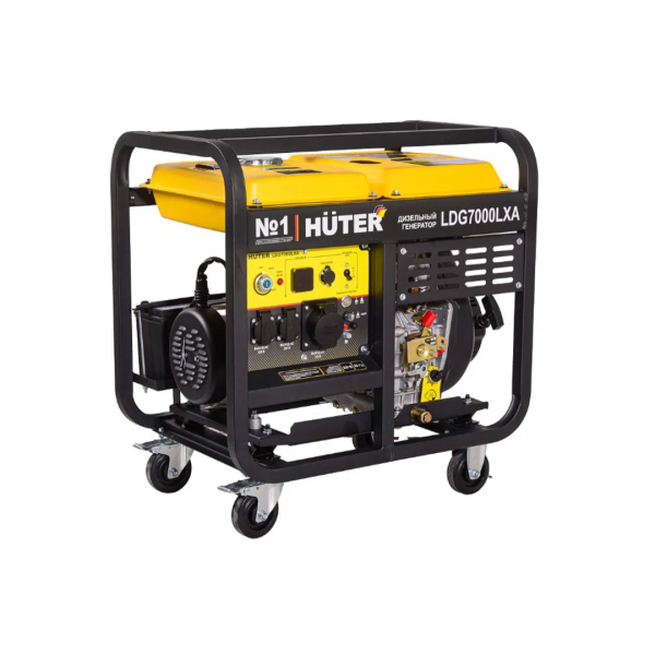 Генератор LDG 7000LXА Дизель 5 кВт 220 В Huter Генератор LDG 7000LXА Дизель 5 кВт 220 В Huter