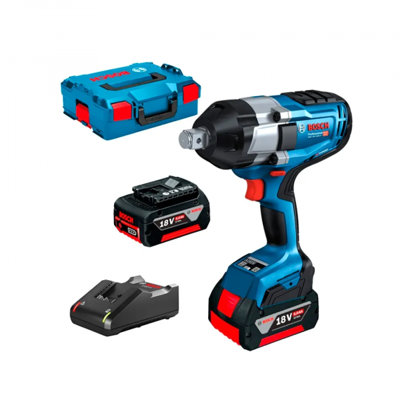 Mașină de înşurubat cu impact GDS 18V-1050 H 1050 Nm 5.0 Ah 18 V 1750 rot/min Bosch Mașină de înşurubat cu impact GDS 18V-1050 H 1050 Nm 5.0 Ah 18 V 1750 rot/min Bosch