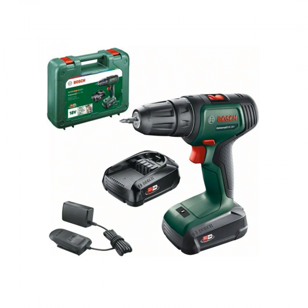Аккумуляторная дрель UniversalDrill 40 Нм 18 В Bosch