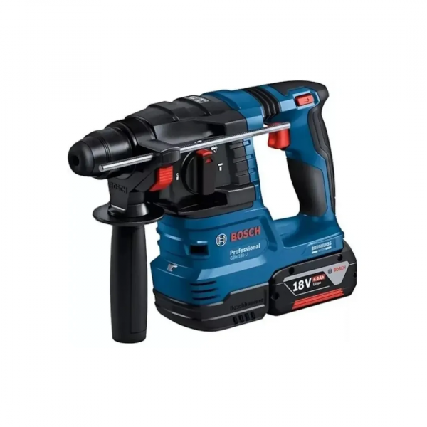 Аккумуляторный перфоратор SDS Plus GBH 185-LI 18 В 1.9 Дж 0 - 4675 уд/мин Bosch Аккумуляторный перфоратор SDS Plus GBH 185-LI 18 В 1.9 Дж 0 - 4675 уд/мин Bosch