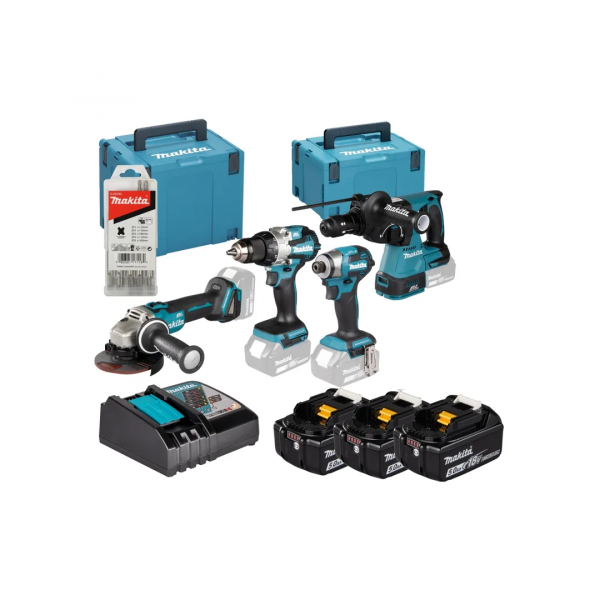 Набор электроинструментов 5.0 Aч (Li-ion) LXT 18 В Makita