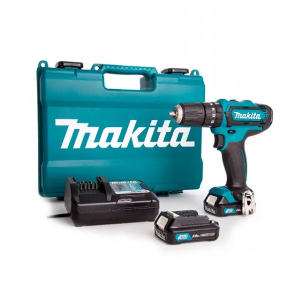 Дрель-шуруповерт HP333DSAE 30 Нм 2.0 Ач (Li-Ion) 12 В 450 - 1700 об/мин Makita