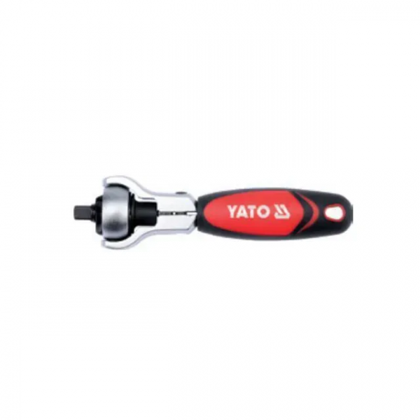 Трещотка с поворотной головкой 1/4" DIN3122 115 мм Yato