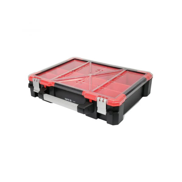 Cutie de tip organizator modulară plastic/Aluminiu Yato