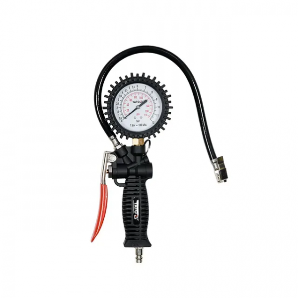 Pistol pneumatic cu manometru 23703 440 mm 8 bar Yato Pistol pneumatic cu manometru 23703 440 mm 8 bar Yato