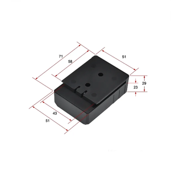 Acumulator 2400 mAh (Li-Ion) 3.7 V Yato