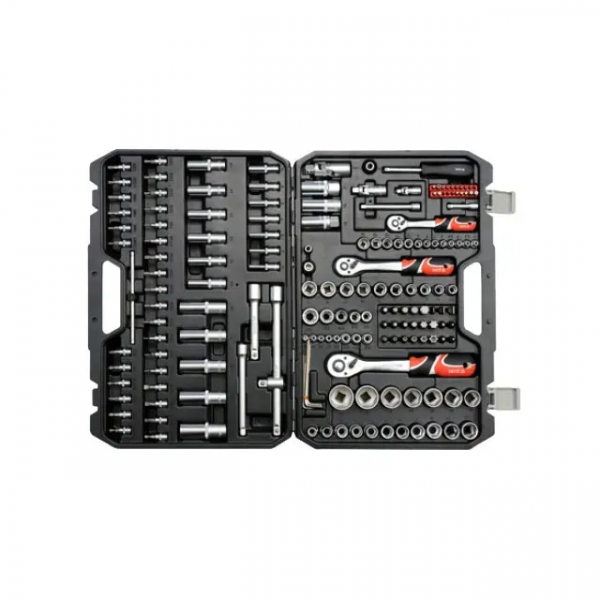 Набор головок с трещоткой 1/4", 3/8", 1/2" AS-DRIVE 173 шт. Yato