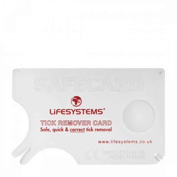 Мультитул для снятия клещей LIFESYSTEMS TICK REMOVER CARD