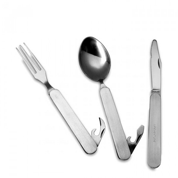 Set de tacâmuri Lifeventure Folding Cutlery Set