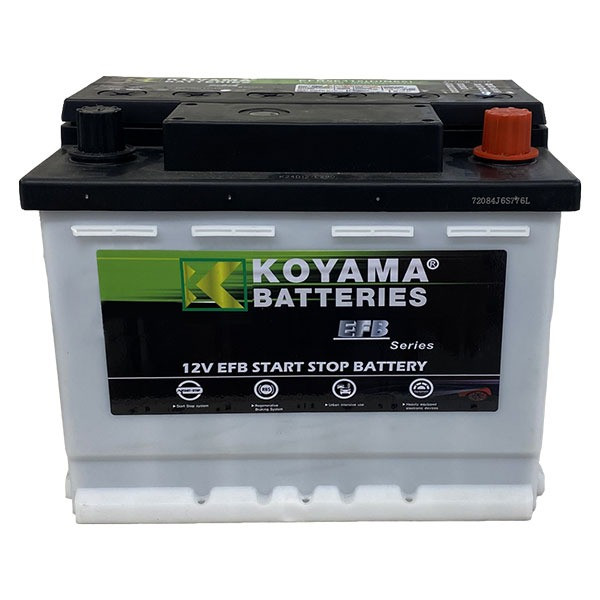 Аккумулятор KOYAMA EFB 60 P+ (610Ah) 241/174/190 Аккумулятор KOYAMA EFB 60 P+ (610Ah) 241/174/190