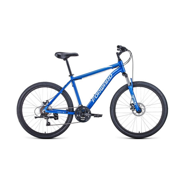 Bicicleta de munte FORWARD HARDI 26 2.0 disc (26 "21 sk. Înălțimea 17") 2020-2021, albastru / bej Bicicleta de munte FORWARD HARDI 26 2.0 disc (26 "21 sk. Înălțimea 17") 2020-2021, albastru / bej