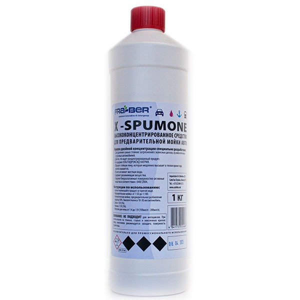 Средство X-SPUMONE 1kg для без контактной мойки Средство X-SPUMONE 1kg для без контактной мойки