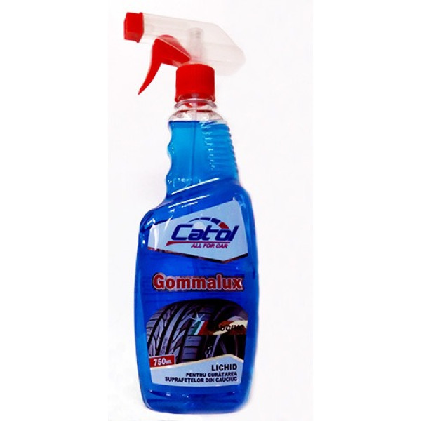 Solutie pentru curatarea suprafetelor din cauciuc Gommalux Catol Lux 0.75L Solutie pentru curatarea suprafetelor din cauciuc Gommalux Catol Lux 0.75L