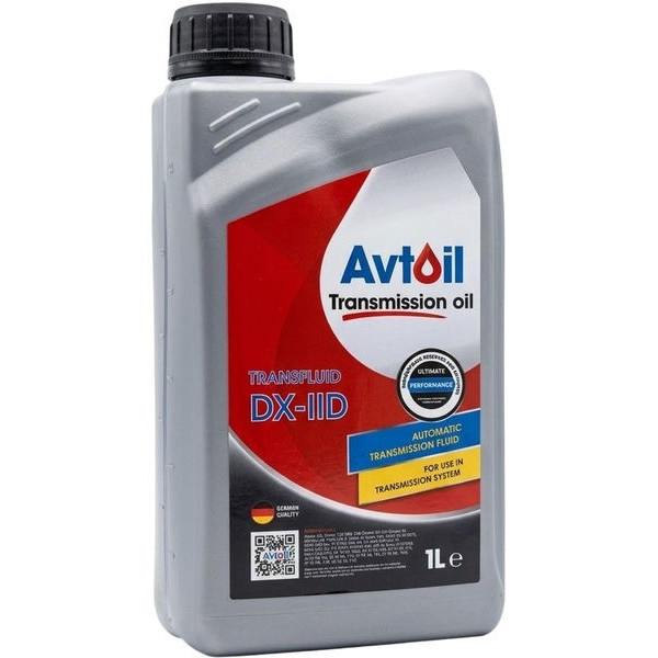 Масло моторное ATF TransFluid DX-IID1л. "Avtoil" Масло моторное ATF TransFluid DX-IID1л. "Avtoil"
