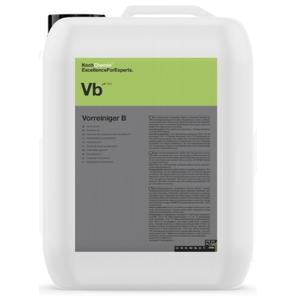 283005 Vorreiniger B 5KG Soluție pentru spălare preliminară Koch Chemie 283005 Vorreiniger B 5KG Soluție pentru spălare preliminară Koch Chemie