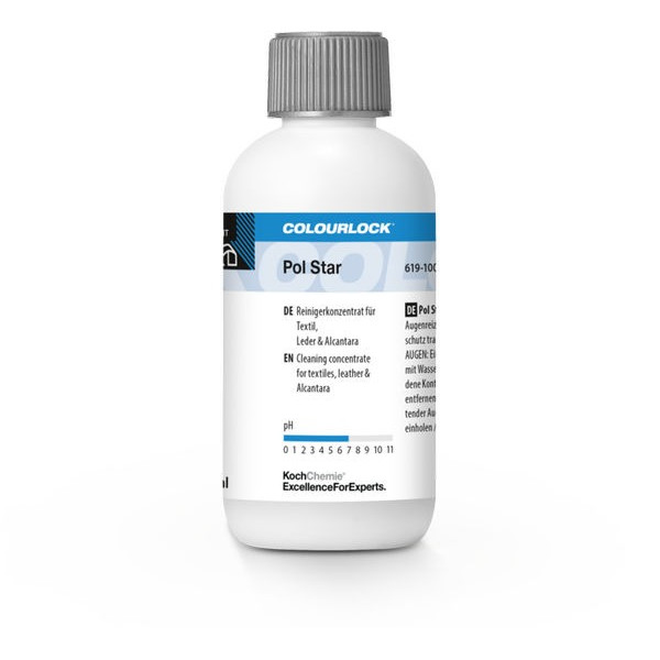 619-100ML Pol Star 100ml Очиститель кожи,алькантары и текстильных изделий 619-100ML Pol Star 100ml Очиститель кожи,алькантары и текстильных изделий