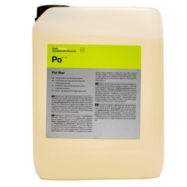 92005 Pol Star 5L Очиститель кожи, алькантары и текстильных изделий Koch Chemie 92005 Pol Star 5L Очиститель кожи, алькантары и текстильных изделий Koch Chemie