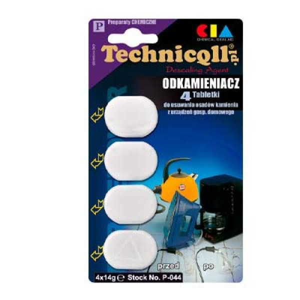 Solutie anti calcar P-044 (in pastile)4х14g Solutie anti calcar P-044 (in pastile)4х14g
