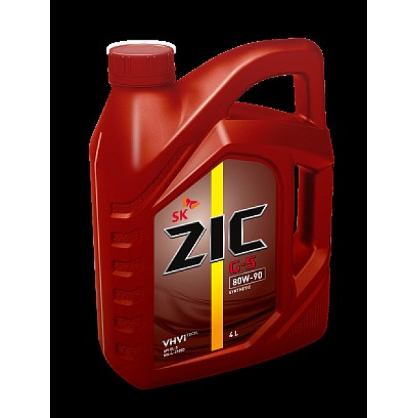 Корейское масло ZIC GL-5 80W-90 4L Synthetic Корейское масло ZIC GL-5 80W-90 4L Synthetic