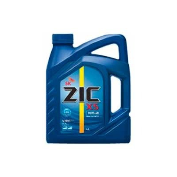 Моторное масло ZIC X5 LPG 10W40 4L Моторное масло ZIC X5 LPG 10W40 4L