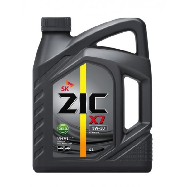 Ulei de motor ZIC X7 5W-30 Diesel 4L Ulei de motor ZIC X7 5W-30 Diesel 4L