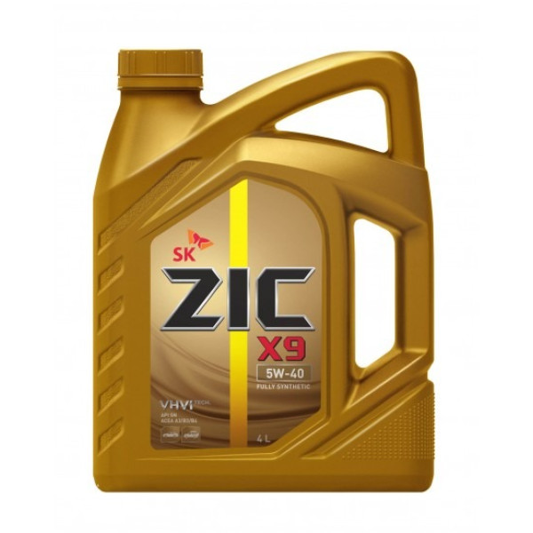 Корейское масло ZIC X9 5W-40 4L Корейское масло ZIC X9 5W-40 4L