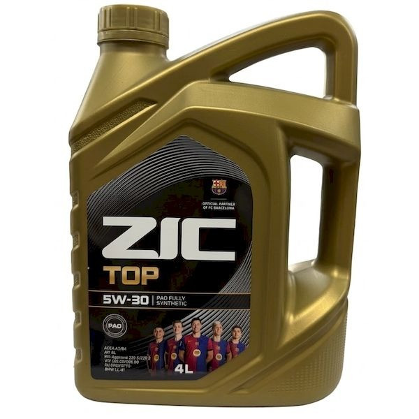 Ulei motor ZIC TOP 5W-30 4L Fully Synthetic Ulei motor ZIC TOP 5W-30 4L Fully Synthetic