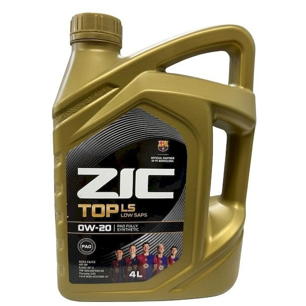 Ulei motor ZIC TOP LS 0W-20 4L Fully Synthetic Ulei motor ZIC TOP LS 0W-20 4L Fully Synthetic