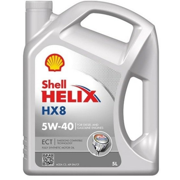 Моторное масло SHELL 5W40 HX8 ECT 5L. Моторное масло SHELL 5W40 HX8 ECT 5L.