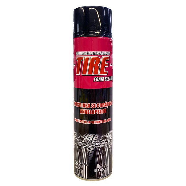 TIRE FOAM 650 ml VSL-5A/ПЕНА-ЧЕРНИТЕЛЬ ДЛЯ ШИН 650ml TIRE FOAM 650 ml VSL-5A/ПЕНА-ЧЕРНИТЕЛЬ ДЛЯ ШИН 650ml