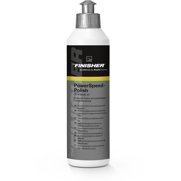 77715-PowerSpeedPolish 250ml Паста полировальная одношаговая THE FINISHER 77715-PowerSpeedPolish 250ml Паста полировальная одношаговая THE FINISHER