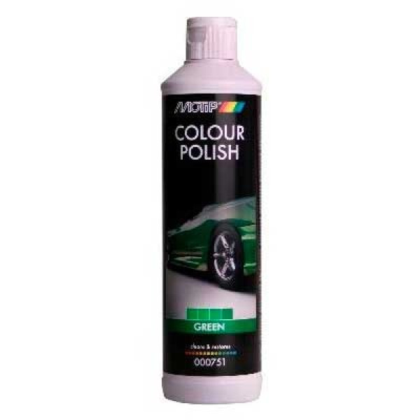 Полироль кузова Motip M000751 зелёный 500ml Полироль кузова Motip M000751 зелёный 500ml
