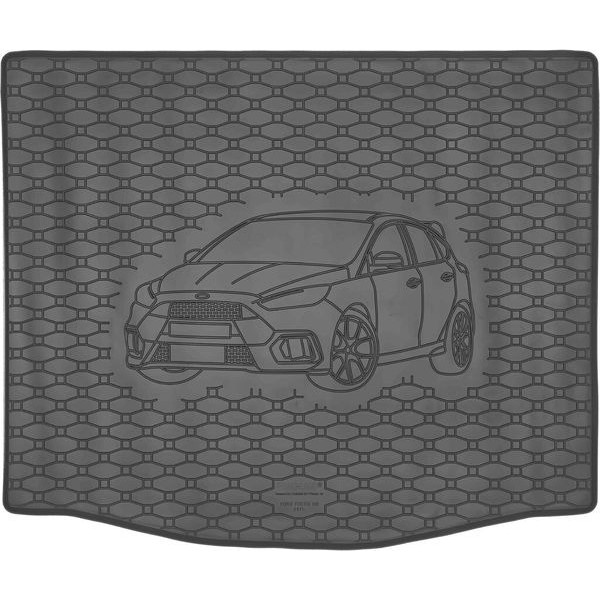 Covoraș pentru portbagaj din cauciuc Rigum FORD Focus HB 2011 Covoraș pentru portbagaj din cauciuc Rigum FORD Focus HB 2011