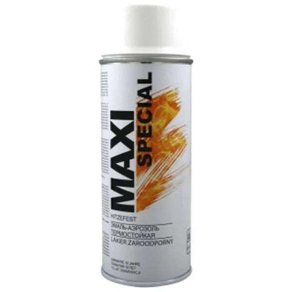 MX0013 Maxi Color RAL0013 Термостойкая эмаль белая 400ml MX0013 Maxi Color RAL0013 Термостойкая эмаль белая 400ml