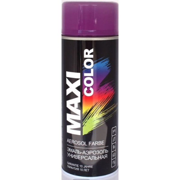 Аэрозольная краска MX4008 Maxi Color RAL4008 сигнальный фиолетовый 400ml Аэрозольная краска MX4008 Maxi Color RAL4008 сигнальный фиолетовый 400ml
